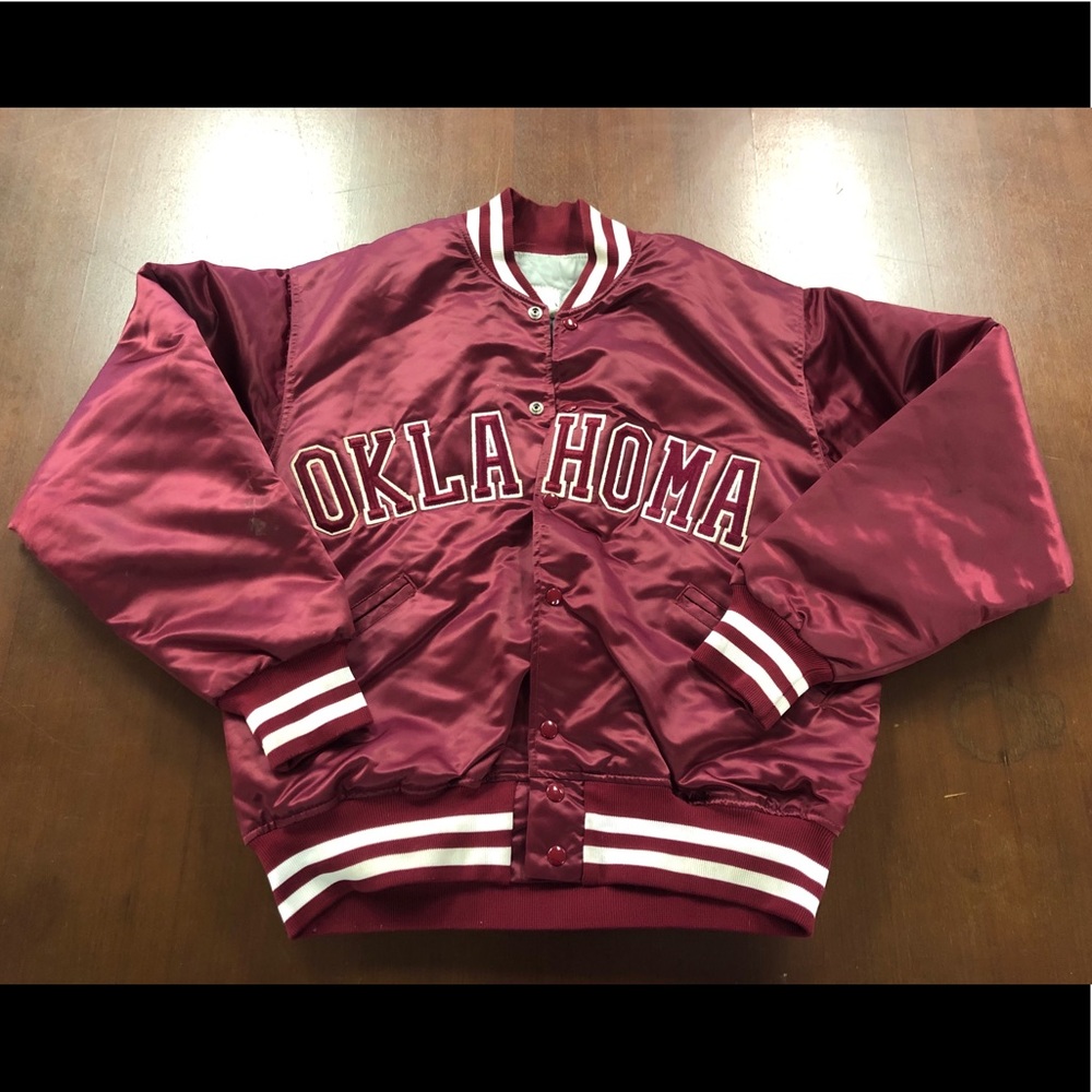 Vtg 80s/90s University of Oklahoma Sooner Jacket